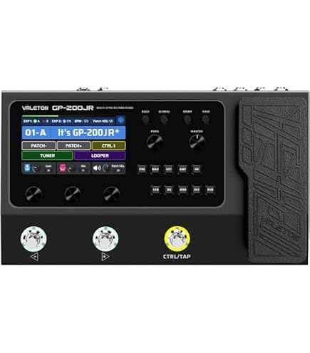 Amazon.co.jp: Valeton GP-100 ギター ベース シミュレーション